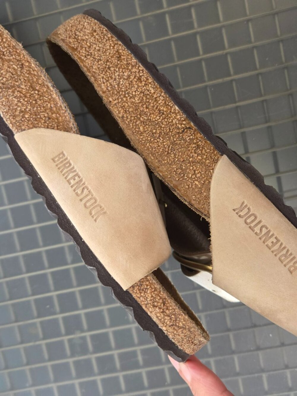 Birkenstock Madrid Gold Big Buckle leather Sandals 9 EU 40 - Picture 5 of 8